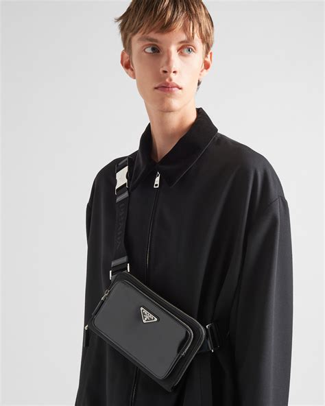 prada backpack mens used|Prada crossbody bags men's.